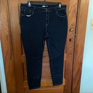 Super skinny denim jeans from Old Navy. Size 18